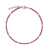 Pulseira para Tornozelo, Aço inoxidável, Granada de cultivo