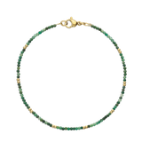 Pulseira para Tornozelo, Aço inoxidável, Man made Epidote