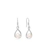 Pendentes em prata 925 com pérola