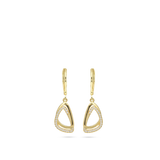 Pendentes, Banhado a Ouro, Zircónia de cultivo