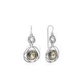 Pendentes em prata 925 com cristal swarovski