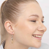 Pendentes em prata 925 e banhado a ouro