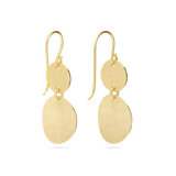 Pendentes banhados a ouro