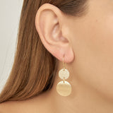 Pendentes banhados a ouro