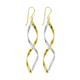 Pendentes em prata 925 e banhados a ouro