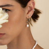 Pendentes em prata 925 com pérola