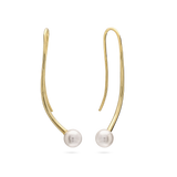 Pendentes, Banhado a Ouro, Swarovski de cultivo