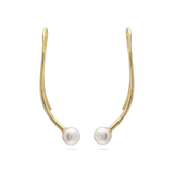 Pendentes, Banhado a Ouro, Swarovski de cultivo