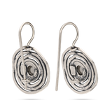 Pendentes em prata 925 com cristal swarovski azul