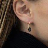 Pendentes, Banhado a Ouro, Ónix de cultivo