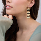 Pendentes banhados a ouro