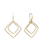 Pendentes banhados a ouro