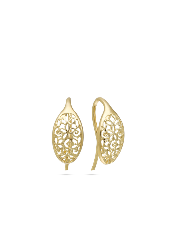 Pendentes banhados a ouro