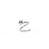 Ear Cuff estrela em prata 925