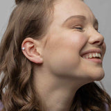 Ear cuff estrela em prata 925 com zircónias