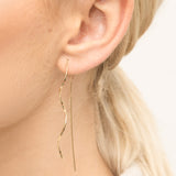 Pendentes banhados a ouro