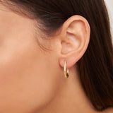 Argolas banhadas a ouro