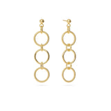 Pendentes banhados a ouro
