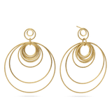 Pendentes banhados a ouro