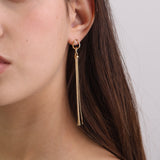 Pendentes banhados a ouro
