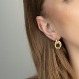 Pendentes banhados a ouro