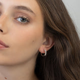 Argolas, Prata de lei 925, Zircónia de cultivo