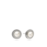 Brincos de placa em prata 925 com Swarovski
