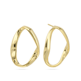 Pendentes banhados a ouro
