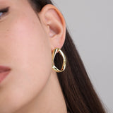 Pendentes banhados a ouro