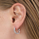 Argolas, Prata de lei 925, Nenhuma pedra