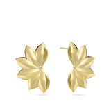 Brincos de placa banhados a ouro