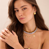 Pendentes banhados a ouro