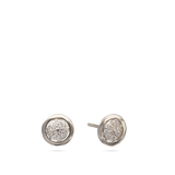 Brincos de placa, Prata de lei 925, Zirconia de cultivo