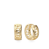 Argolas banhadas a ouro