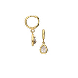 Argolas, Banhado a Ouro, Zircónia de cultivo