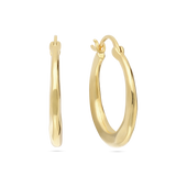 Argolas banhadas a ouro