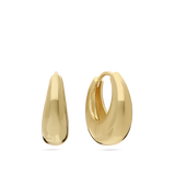 Argolas banhadas a ouro