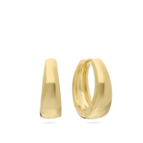 Argolas banhadas a ouro