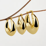 Argolas banhadas a ouro