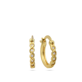 Argolas, Banhado a Ouro, Zircónia de cultivo