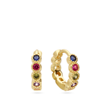 Argolas, Banhado a Ouro, Zircónia de cultivo