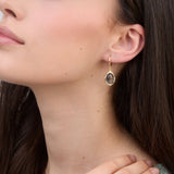 Pendentes, Banhado a Ouro, Vidro cristal