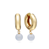 Pendentes, Banhado a Ouro, Quartzo de cultivo