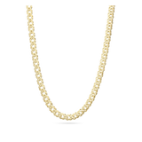Colar entrançado banhado a ouro