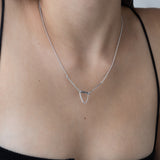 Cadeia de elementos, Prata de lei 925, Zircónia de cultivo