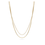 Colar duplo banhado a ouro