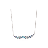 Fio com pendente, Prata de lei 925, Zircónia de cultivo