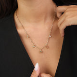 Cadeia de elementos, Banhado a Ouro, Zircónia de cultivo, Pérola cultivada