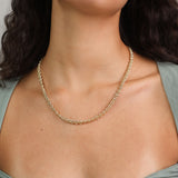 Fio com pendente, Banhado a Ouro, Nenhuma pedra