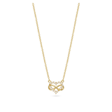 Fio com pendente, Banhado a Ouro, Zircónia de cultivo